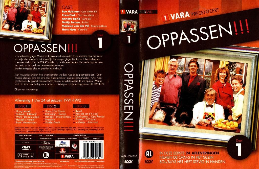 Oppassen, deel 1, Alle leeftijden, Boxset, Ophalen of Verzenden, Zo goed als nieuw