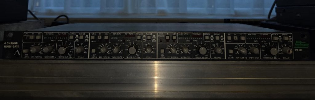 BSS DPR 504 4-kanaals Noise Gate, Ophalen of Verzenden, Gebruikt, Overige typen