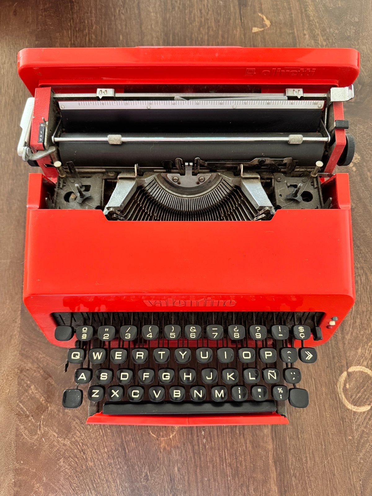 Olivetti Valentine typemachine restauratie onderdelen, Ophalen of Verzenden, Zo goed als nieuw