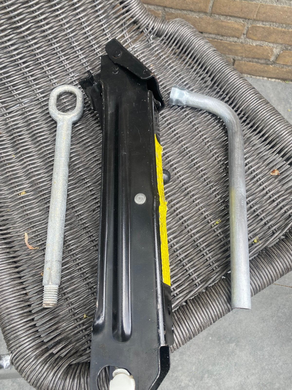 Auto krikset  Vw  Transporter Sleepoog 80 euro, Ophalen of Verzenden, Zo goed als nieuw, Manueel, Schaarkrik