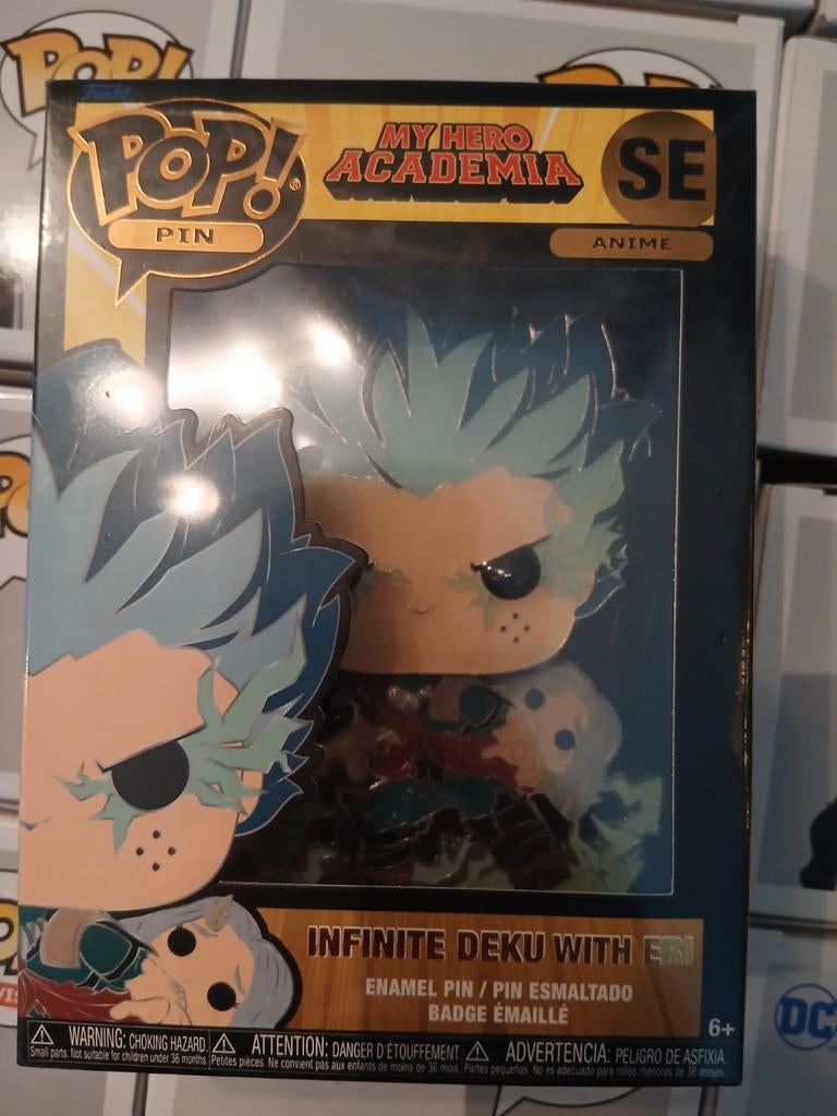 Funko Pop! Pin My Hero Academia Infinite Deku With Em, Ophalen of Verzenden