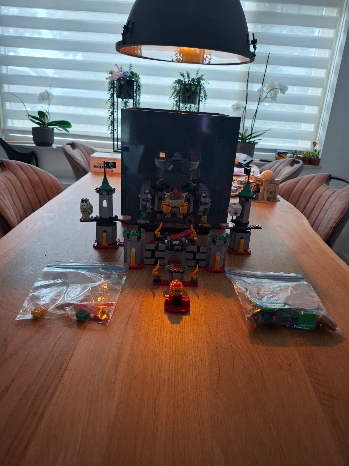 LEGO Super Mario 71369 Bowser's Kasteel Baasgevecht, Ophalen of Verzenden, Gebruikt, Overige merken