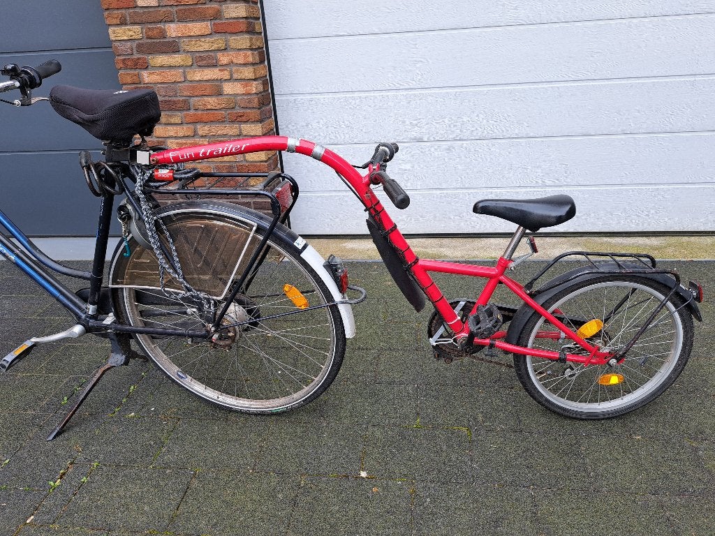 Aanhangfiets Meefietsfiets, Gebruikt, 80 kg of meer, Overige typen, Ophalen