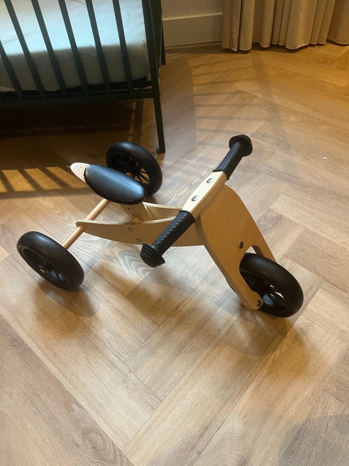 Angels & Bandit Houten Driewieler - Perfect voor Peuters, Fietsen en Brommers, Fietsen | Driewielers, Ophalen, Zo goed als nieuw