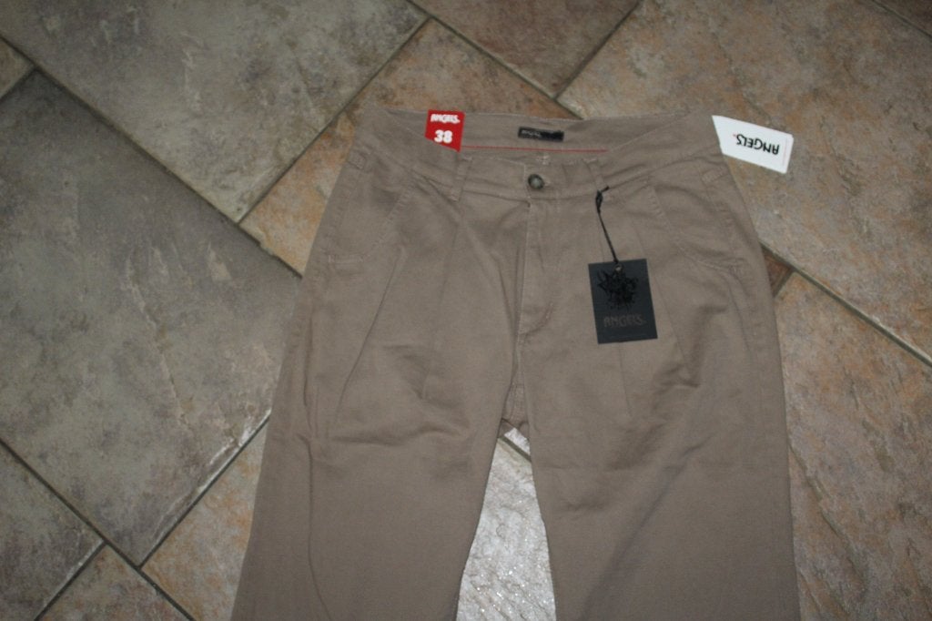 Angels Gundi 4332 beige stretch broek 36 met winkellabel, ., Beige, Nieuw, Ophalen of Verzenden
