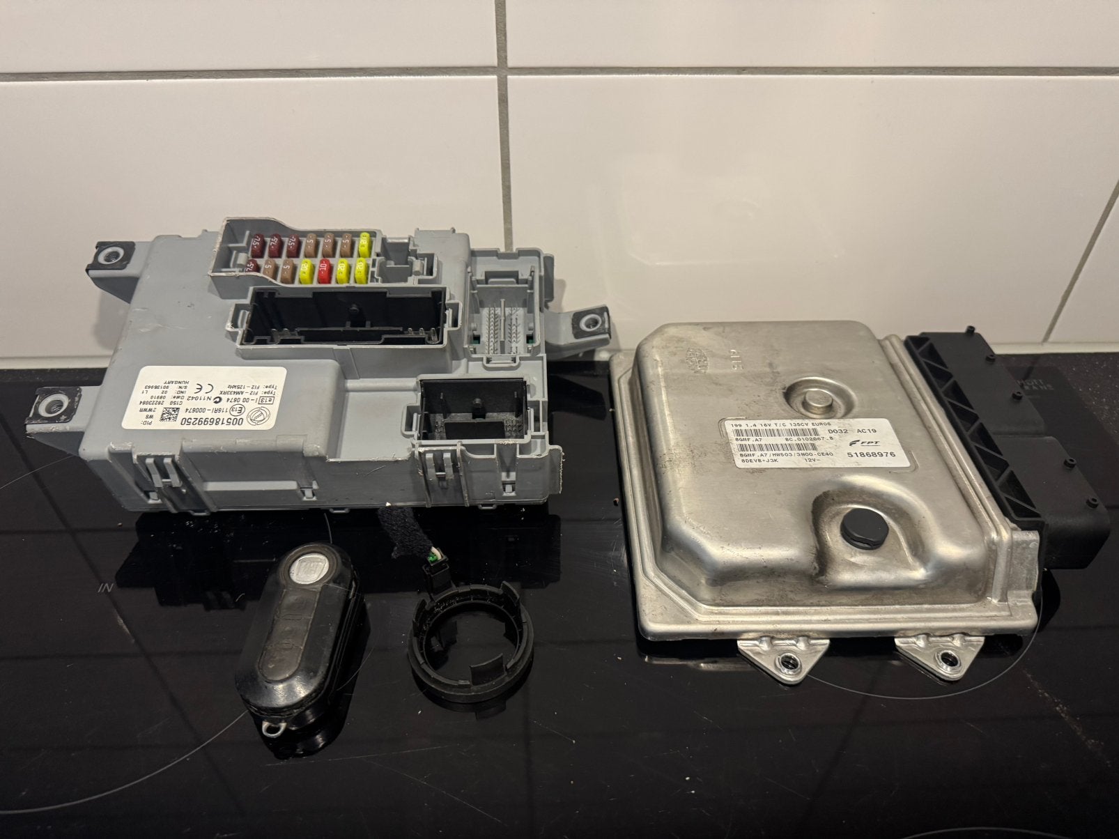 Fiat punto motor management compleet, Ophalen of Verzenden, Fiat