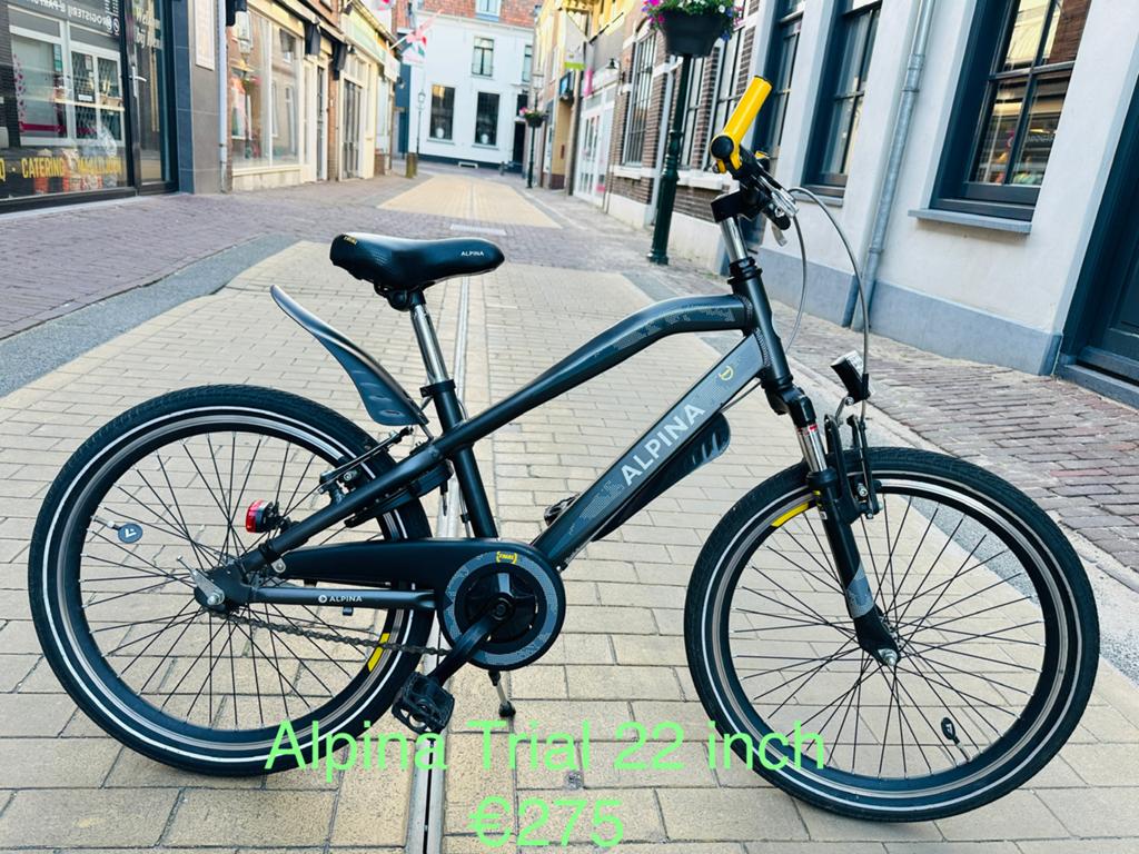 Jongensfietsen 16 18 20 22 24 26 28 inches Alpina Cortina, Ophalen, Terugtraprem, 24 inch, Versnellingen