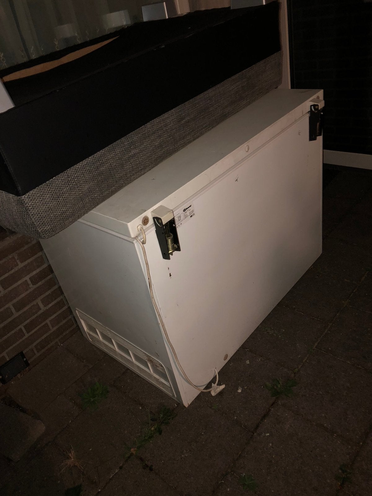 Vrieskist vriezer zie foto, Ophalen, Gebruikt, 85 tot 120 cm