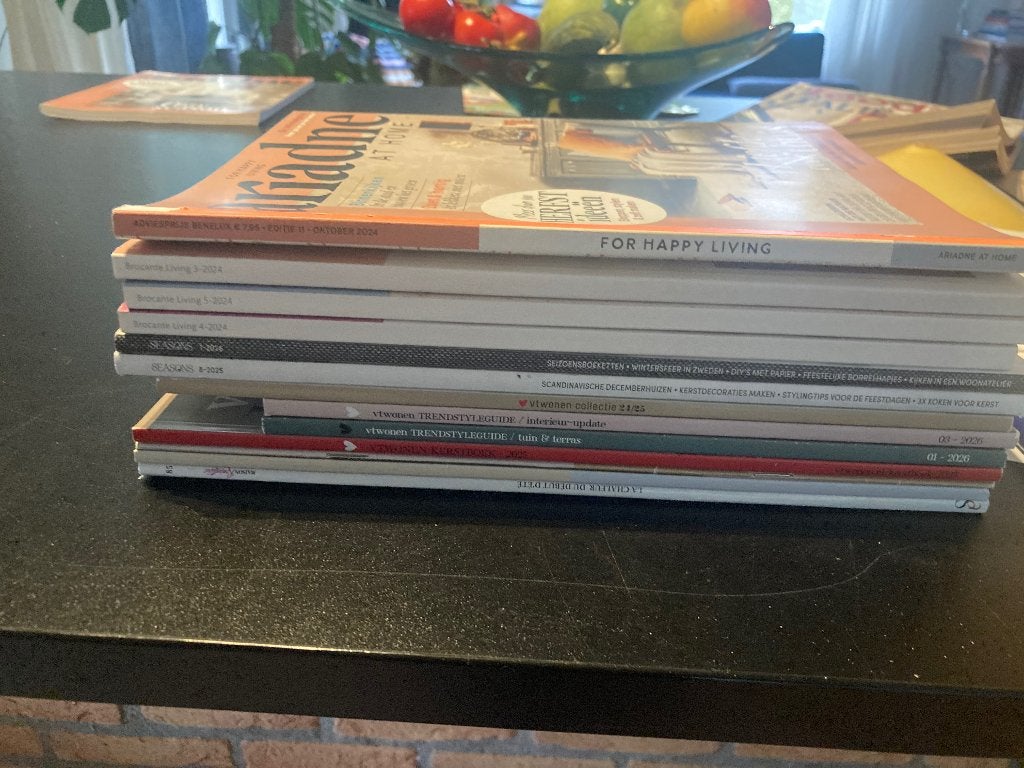 Woonbladen/glossy's, Ophalen of Verzenden, Zo goed als nieuw, Glossy