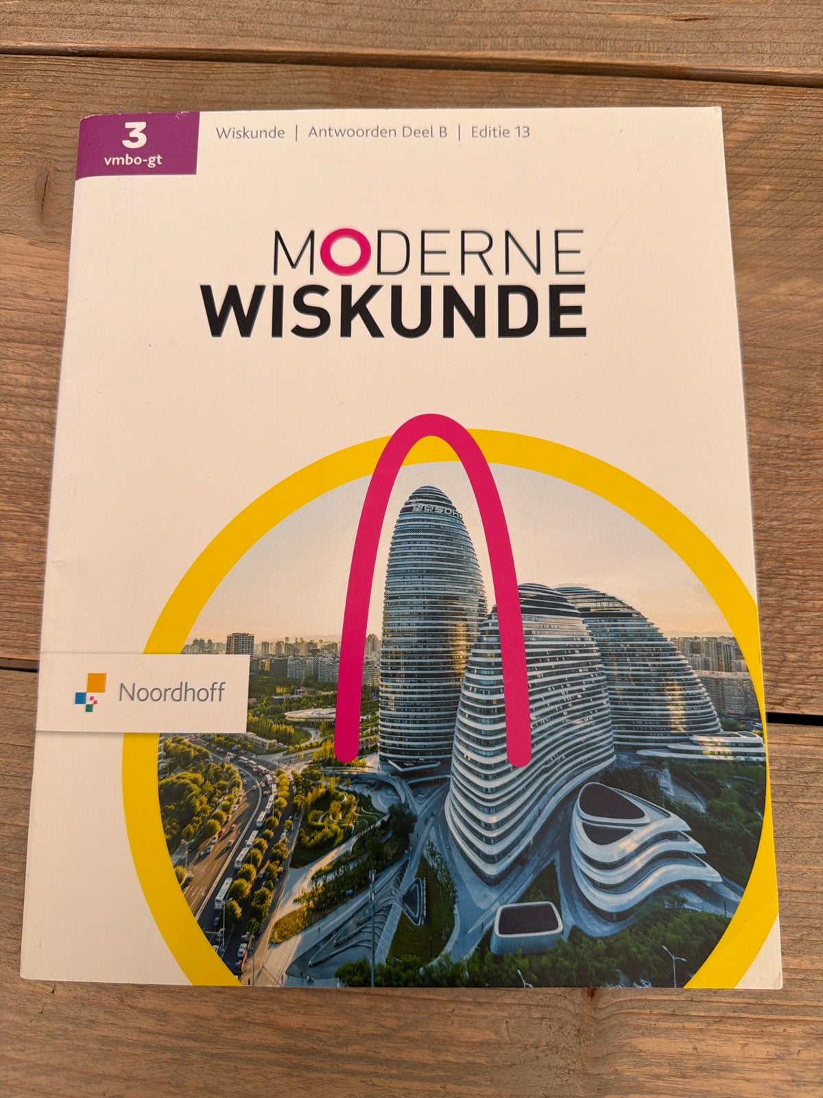 Moderne Wiskunde Antwoorden Deel B vmbo-gt 3, Ophalen of Verzenden, Zo goed als nieuw, VMBO, Wiskunde A