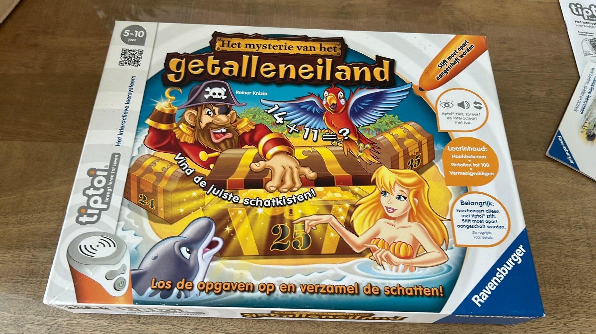 Tiptoi spel het mysterie van het getalleneiland, Ophalen of Verzenden, Zo goed als nieuw