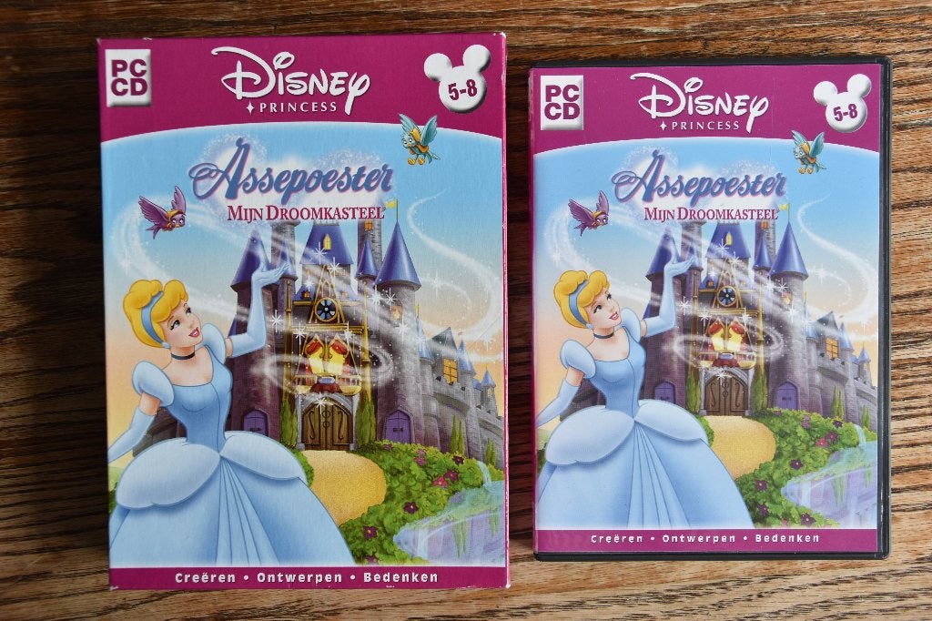 Disney Princess Assepoester mijn droomkasteel PC CD rom, Spelcomputers en Games, Avontuur en Actie, 1 speler, Ophalen of Verzenden