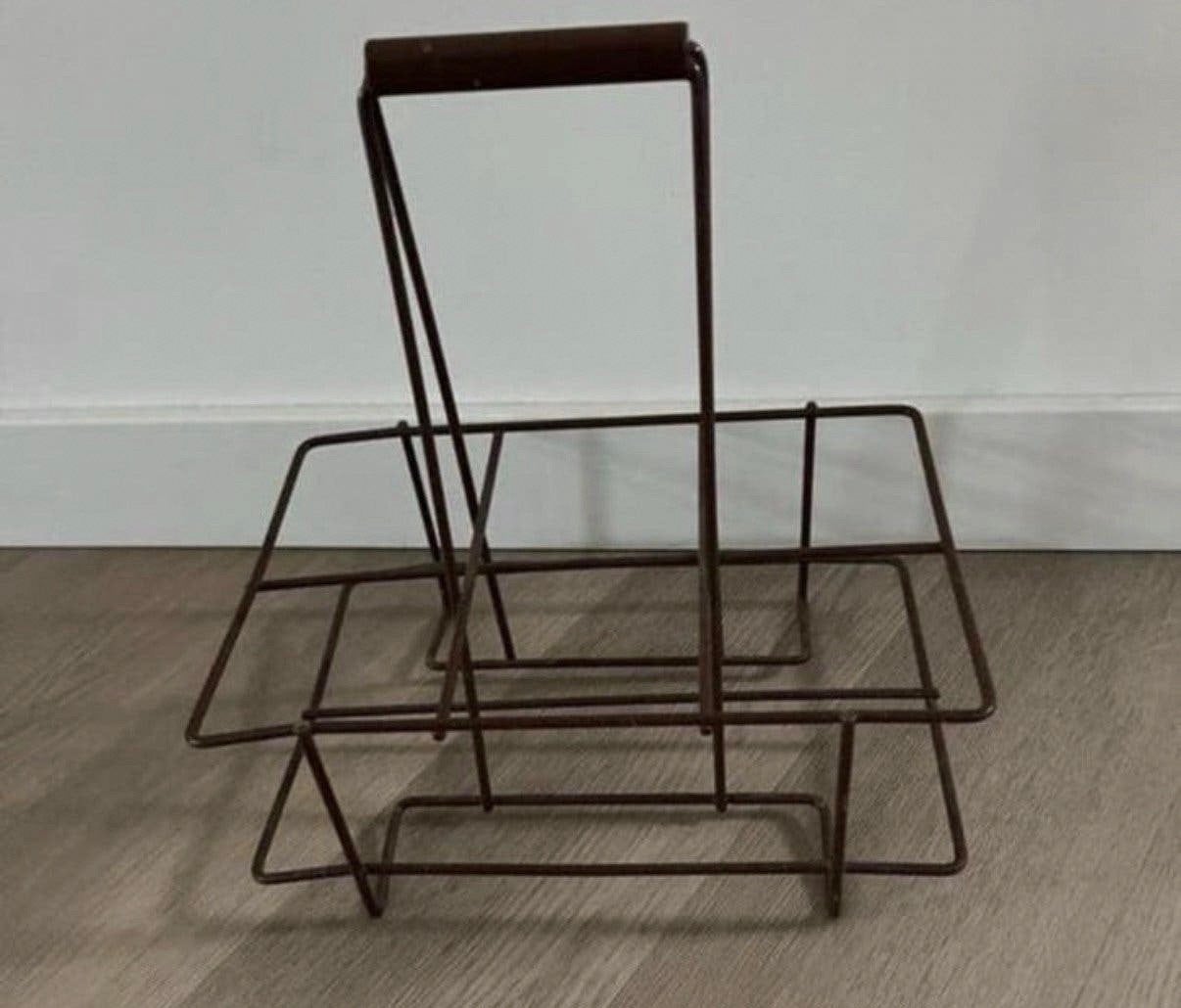 Vintage flessenrek uit de jaren 60/70, Ophalen of Verzenden, Huis en Inrichting
