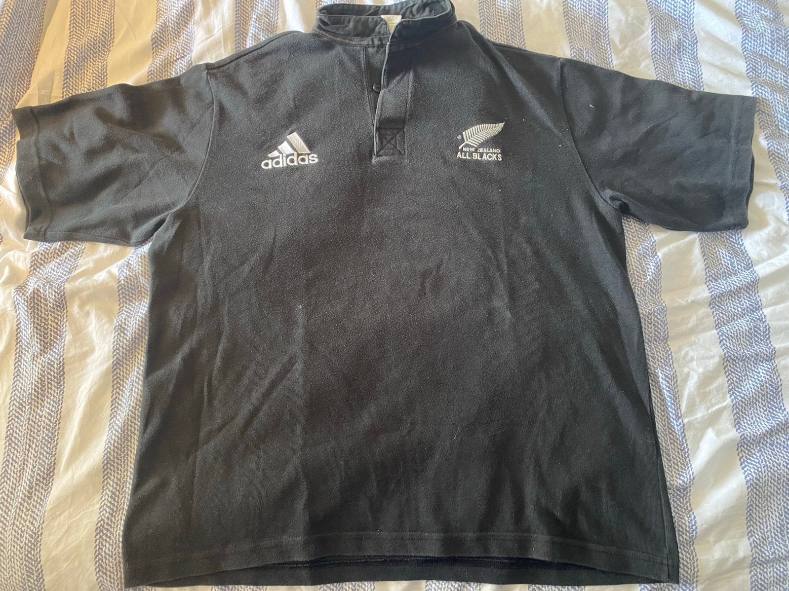 All Blacks Zwarte Rugby (Large), Verzenden, Zo goed als nieuw, Kleding
