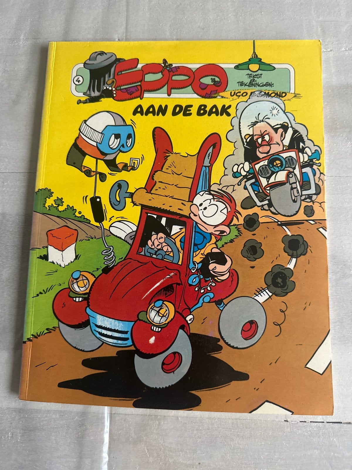 Eppo Aan de Bak - Stripboek Uco Egmond, Eén stripboek, Ophalen of Verzenden, Gelezen