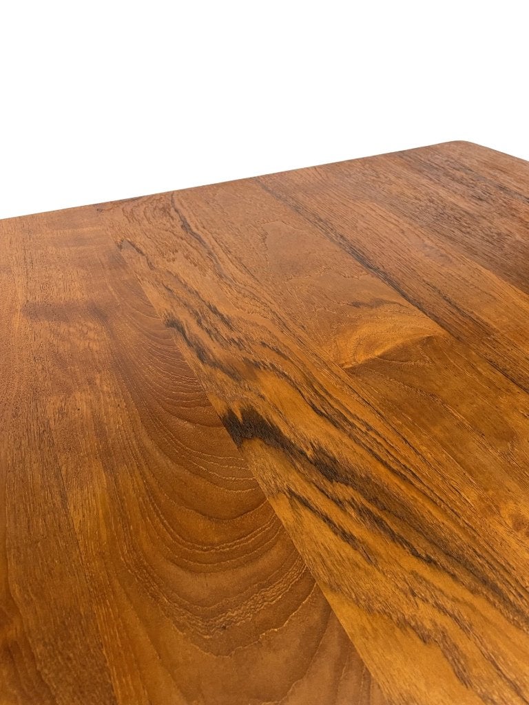 Vintage Scandinavische Salontafel Yngvar Sandström 60's, Huis en Inrichting, 100 tot 150 cm, Teakhout, 50 tot 100 cm, Vintage design