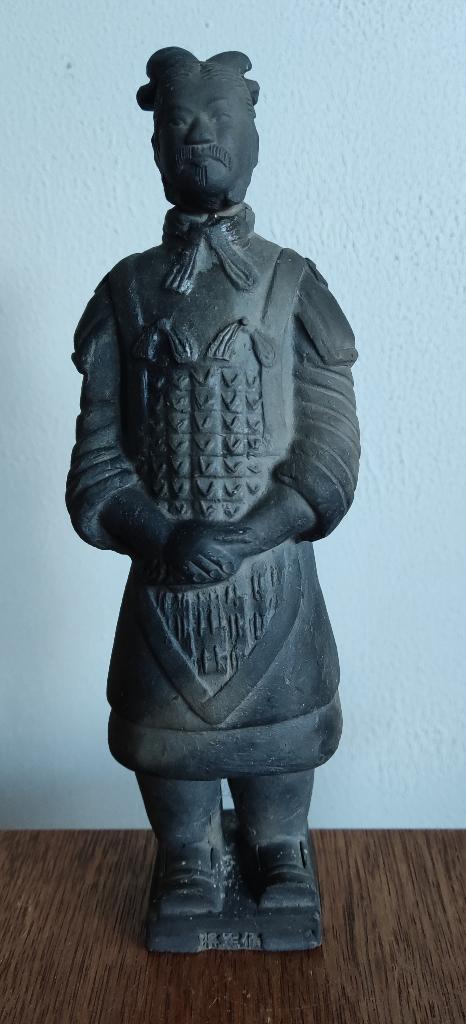 Beeldje Terracotta leger Chinese krijger, Ophalen of Verzenden, Azië, Overige typen, 20 - 50 cm