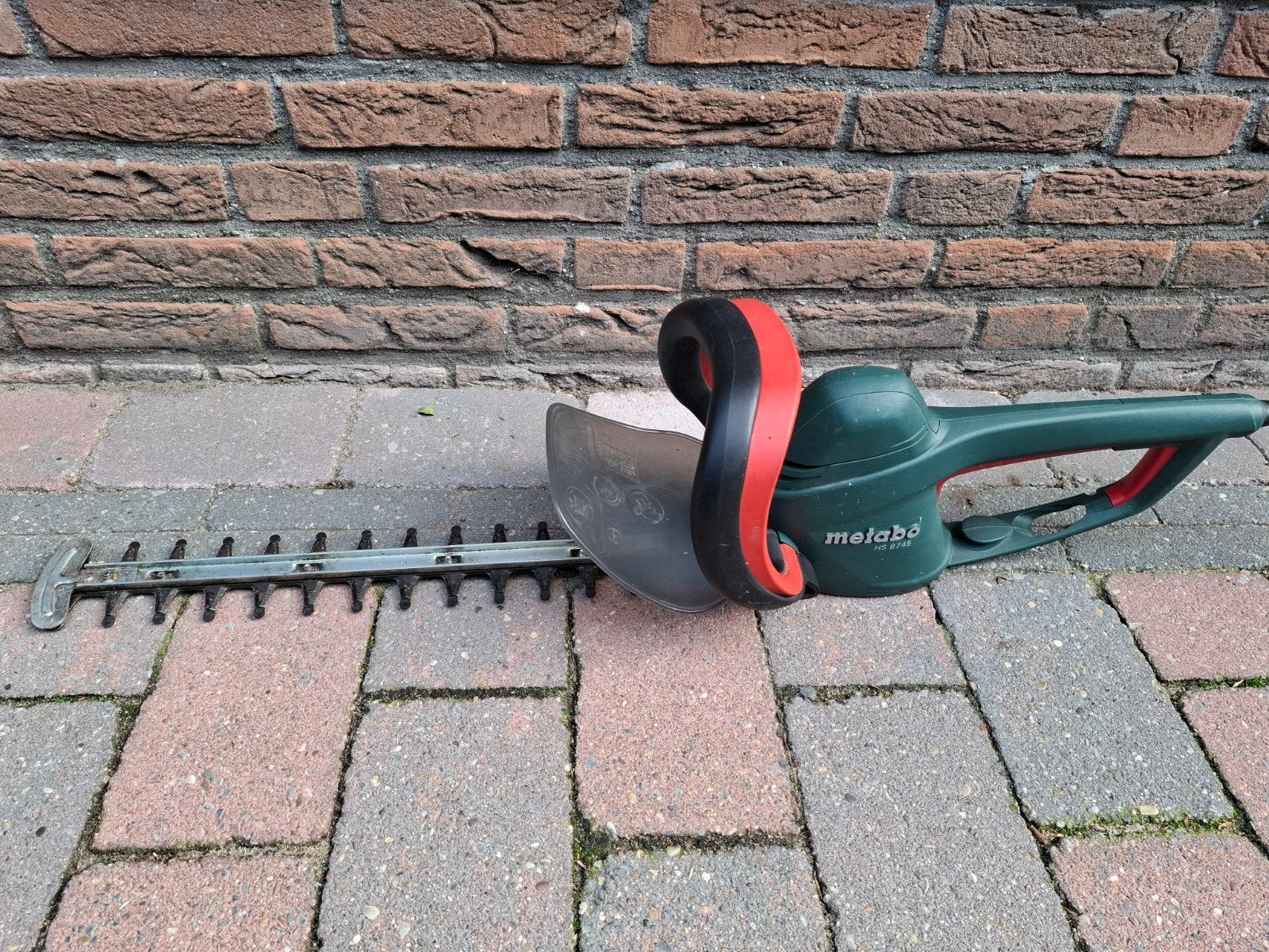 Metabo HS 8745 Heggenschaar - Elektrisch, 560W, Ophalen of Verzenden, Gebruikt, Elektrisch, Metabo