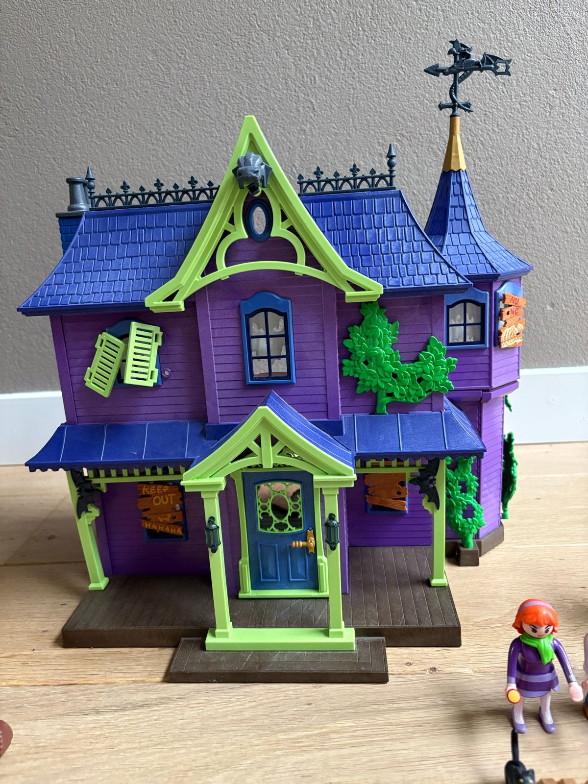 Playmobil 70361 Scooby-Doo! Mysterie Mansion, Gebruikt, Gebouw, Complete set, Ophalen of Verzenden