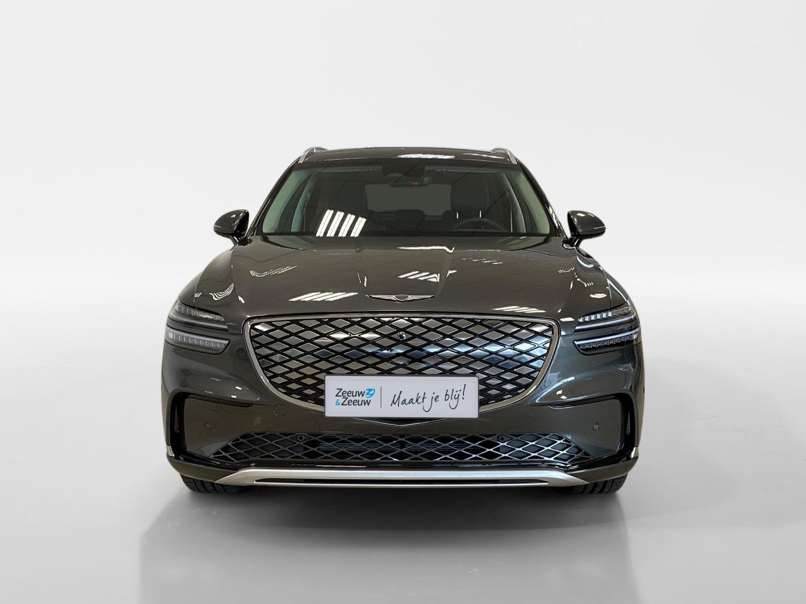 Genesis GV70 84 KWH | FIRST EDITION | DIRECT LEVERBAAR |, Auto's, Genesis, Automaat, 479 km, Automatische klimaatregeling, Leder en Stof
