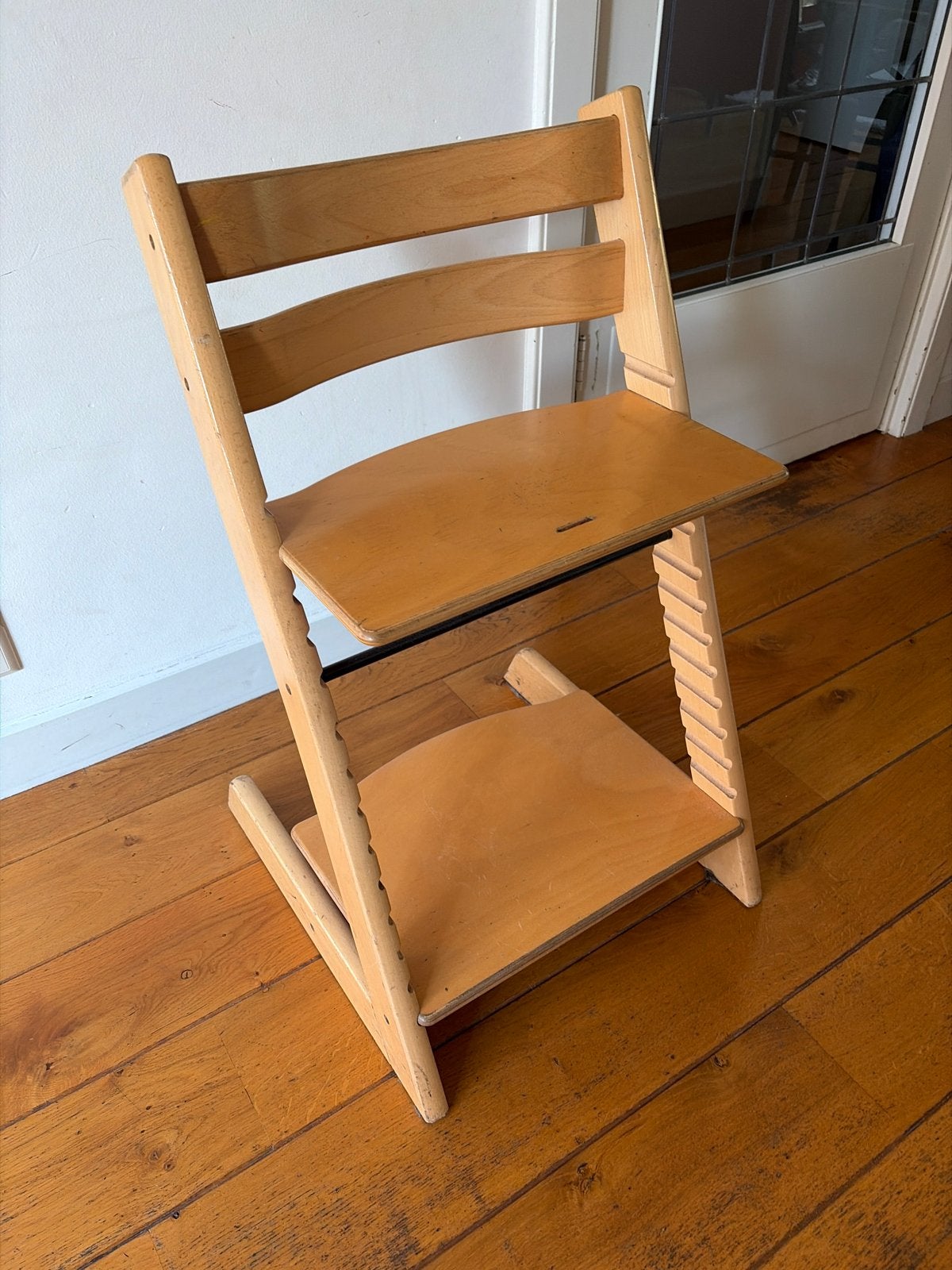 Stokke Trip Trap meegroeistoel, Kinderen en Baby's, Kinderstoelen, Ophalen, Gebruikt, Meegroeistoel, Aanschuifbaar