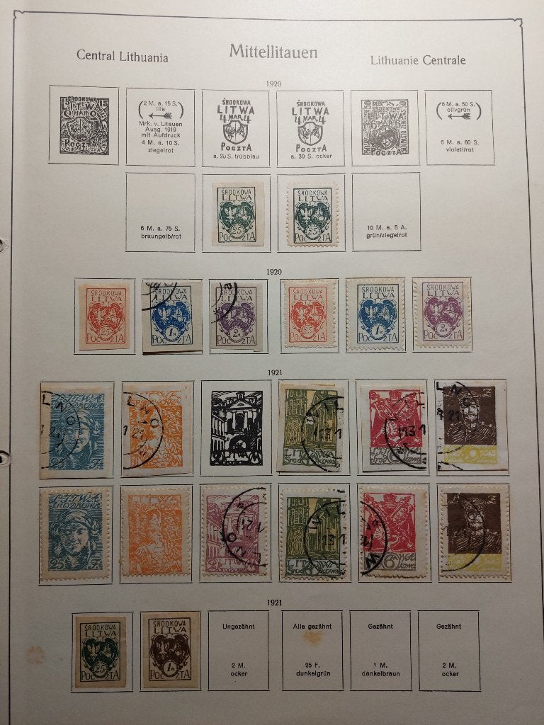 (083) LITOUWEN - Oude collectie (gestempeld), Verzenden, Overige landen, Gestempeld
