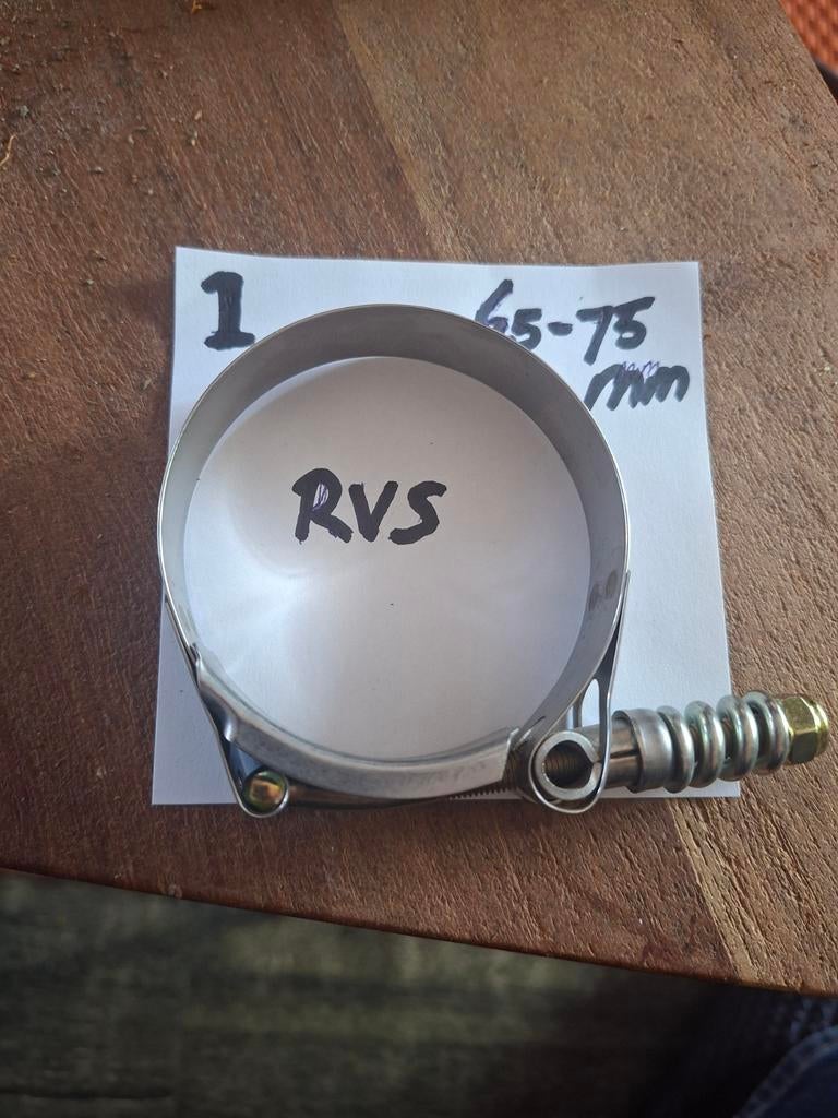 RVS Slangklemmen - Diverse Maten, Ophalen, Nieuw, Universele onderdelen