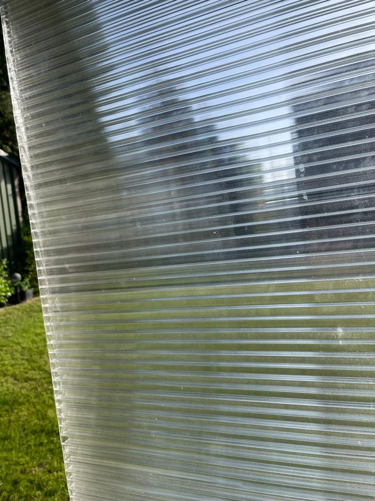 Polycarbonaat plaat, Ophalen, Polycarbonaat, Gebruikt, Overige materialen