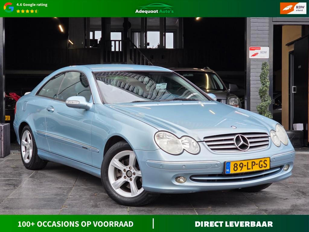 Mercedes-Benz CLK-klasse Coupé 240 Elegance|AUT|NAP|Cruise, Auto's, Mercedes-Benz, Automaat, Achterwielaandrijving, Gebruikt, Huisgarantie