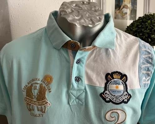 Legendary Rivalry polo maat XL, Ophalen of Verzenden, Zo goed als nieuw, Maat 56/58 (XL), Overige kleuren