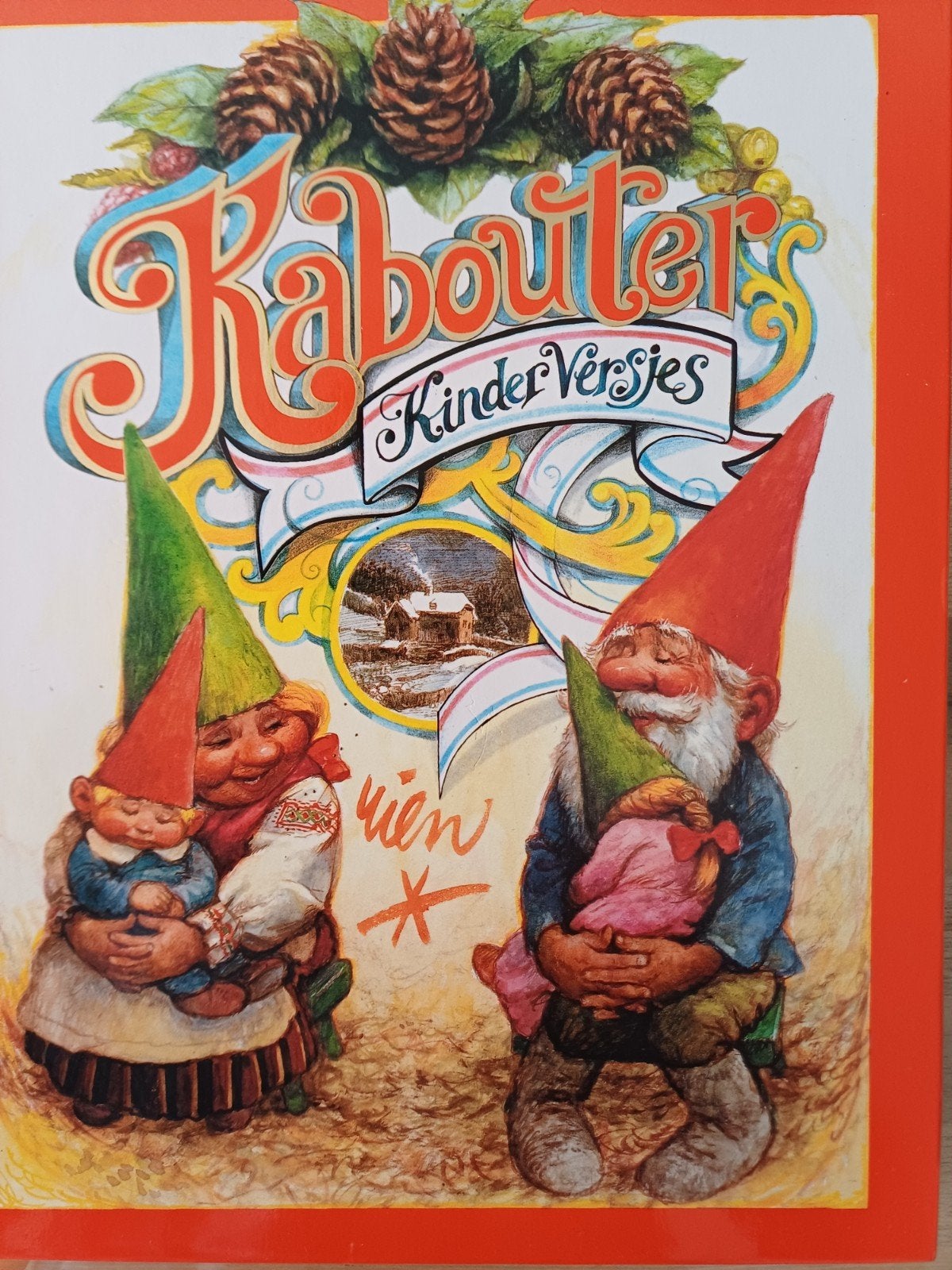 Rien Poortvliet - Kabouter kinderversjes, Fictie algemeen, Rien Poortvliet, Ophalen of Verzenden, Zo goed als nieuw