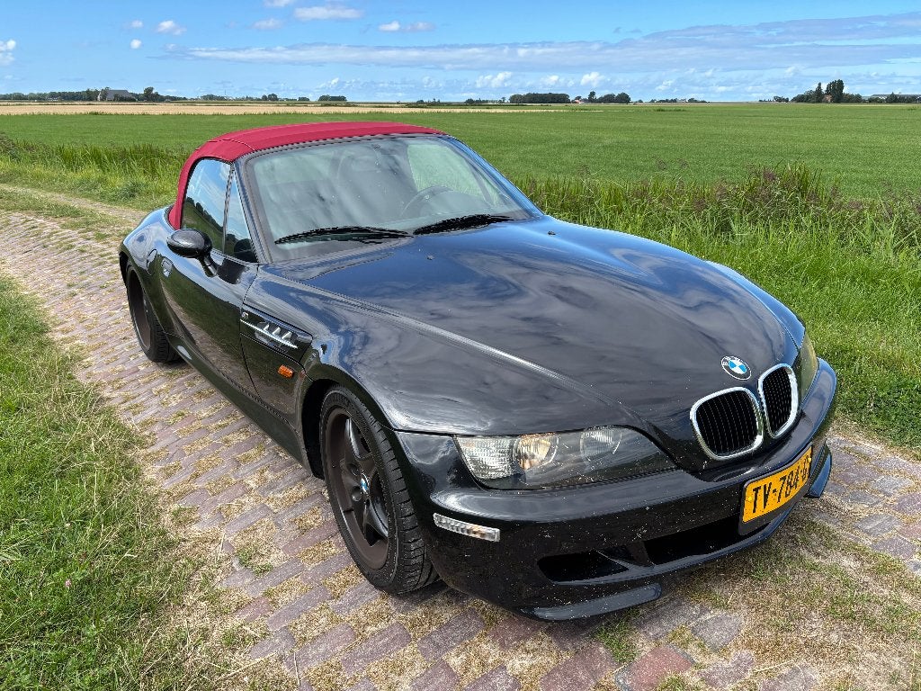 BMW M roadster 1999 (basis Z3), Cabriolet, Zwart, Leder, Handgeschakeld