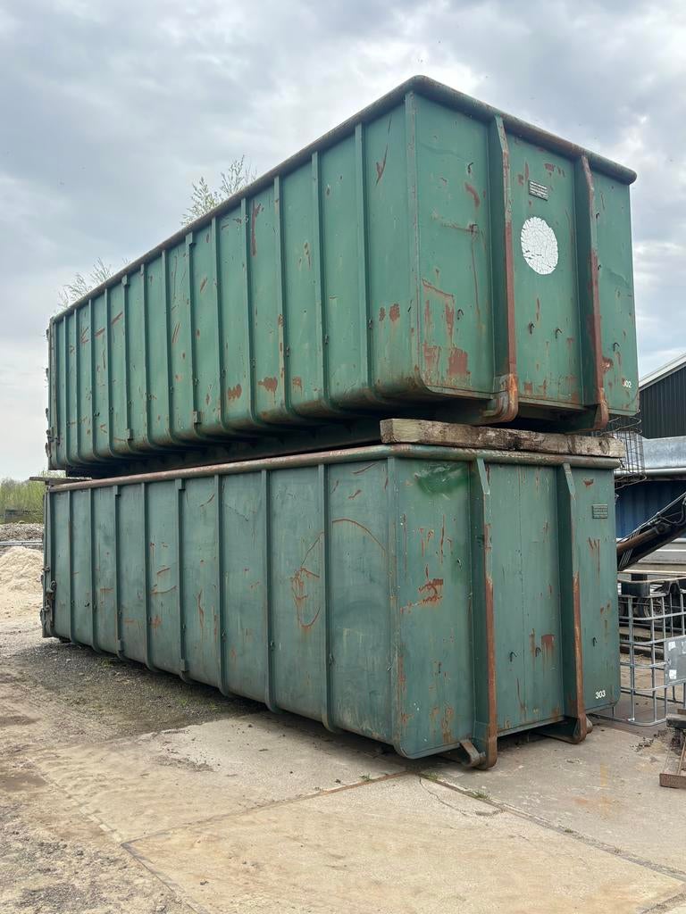 2x Afzetcontainer 32 m3, Ophalen, -, -, -