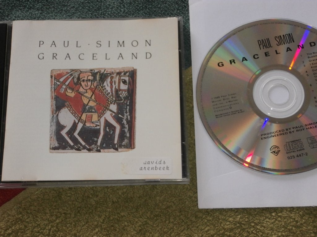 CD - Paul Simon - Graceland., Pop, Ophalen of Verzenden, Zo goed als nieuw, Inclusief boekje