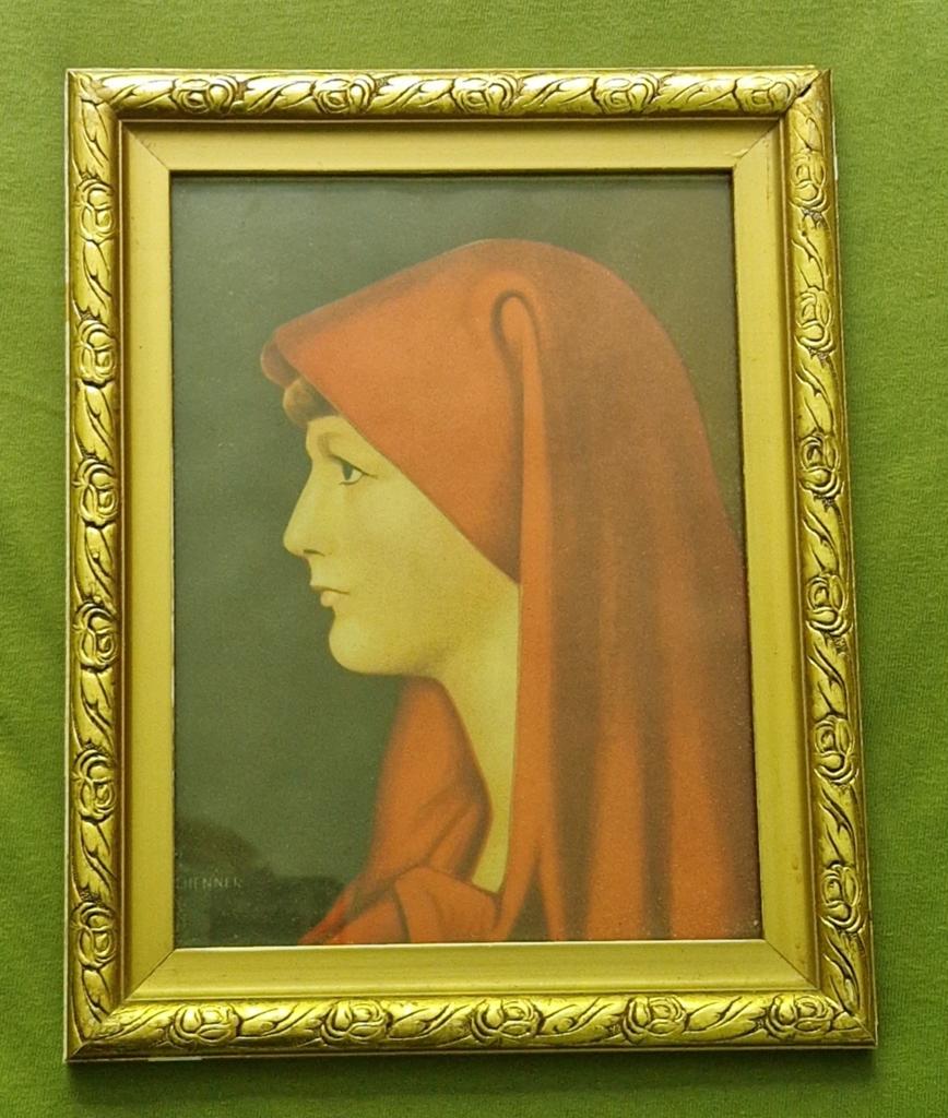 Vintage afbeelding Heilige Fabiola, Ophalen of Verzenden