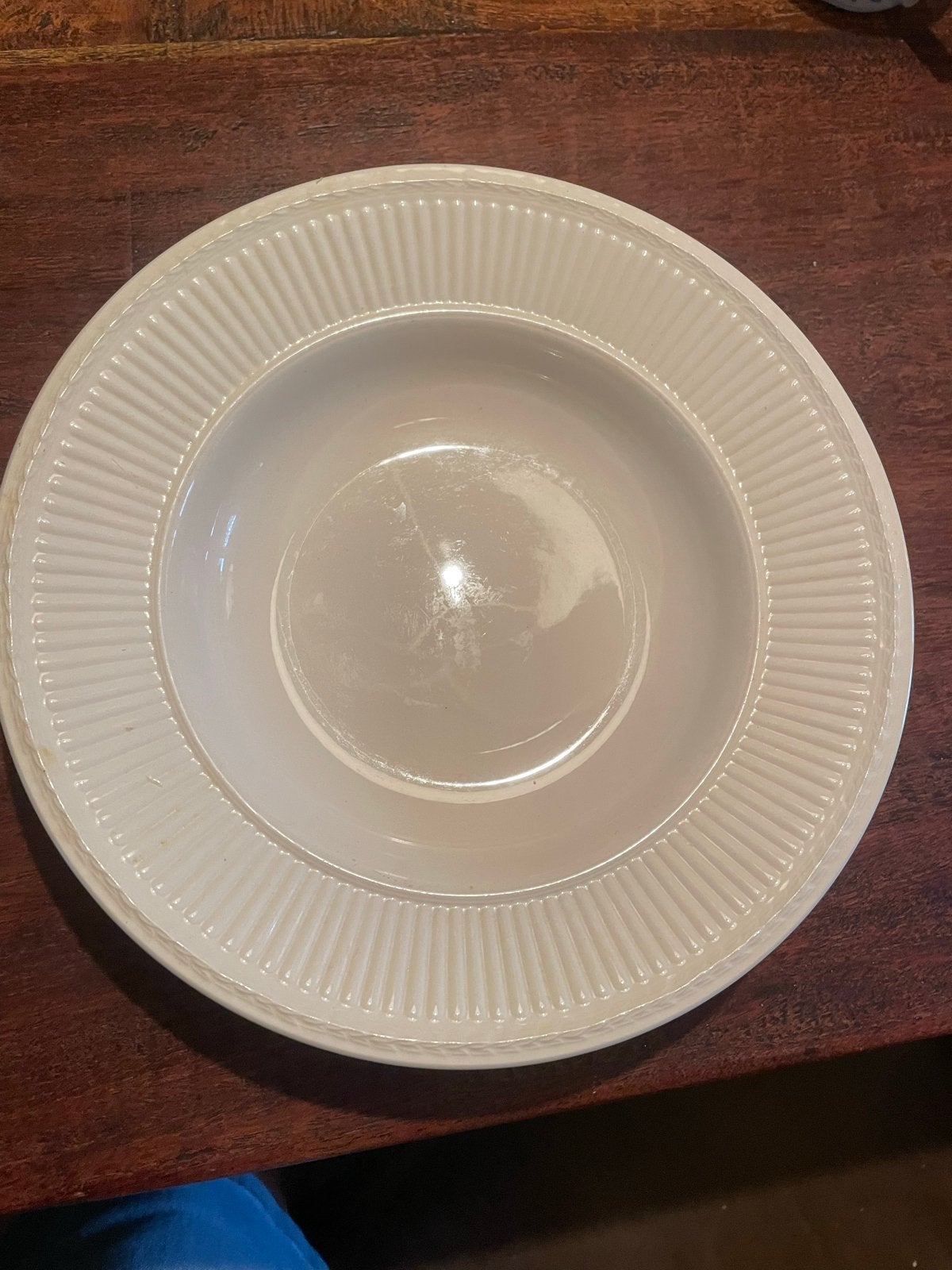 7 Wedgwood Edme soepborden - Queen's Ware, Ophalen