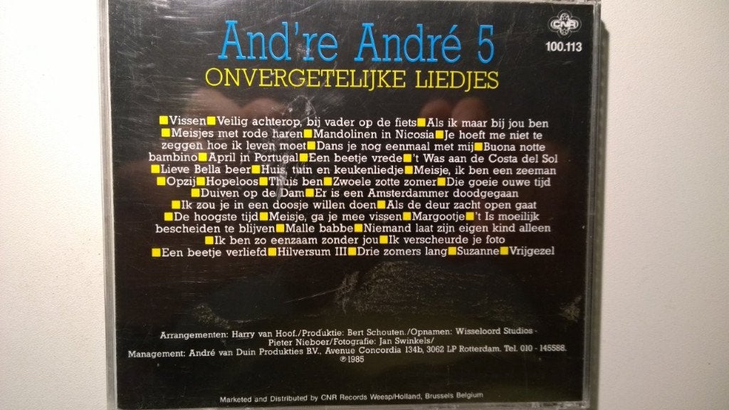 André van Duin - And're André 5 (50 Onvergetelijke Liedjes), Ophalen of Verzenden, Zo goed als nieuw, Pop, Album
