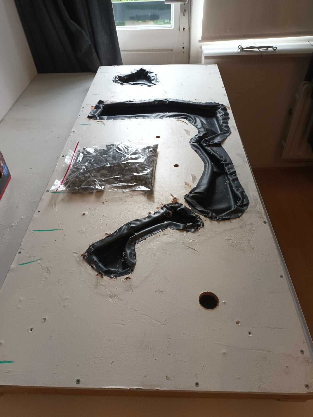 Onderplaat voor kerstdorp, Diversen, Ophalen, Gebruikt