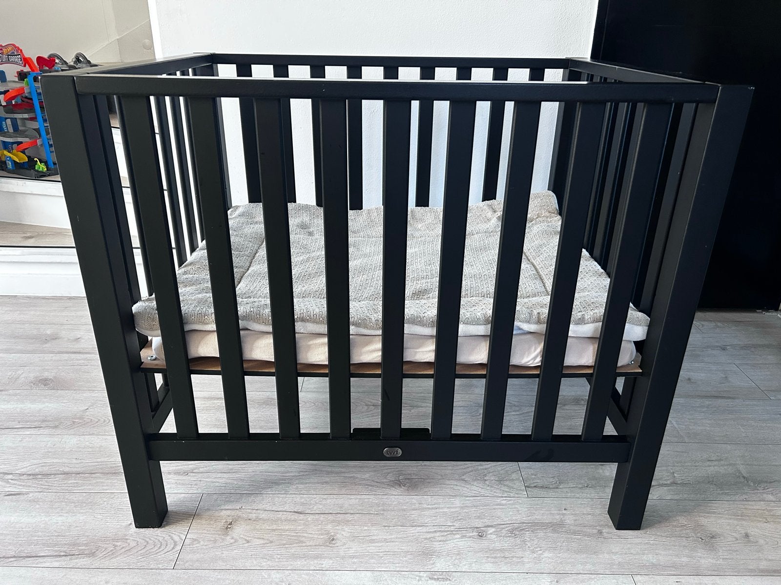 TWF Box met matras en Jollein boxkleed, Ophalen, Gebruikt, Vierkant, Boxkleed