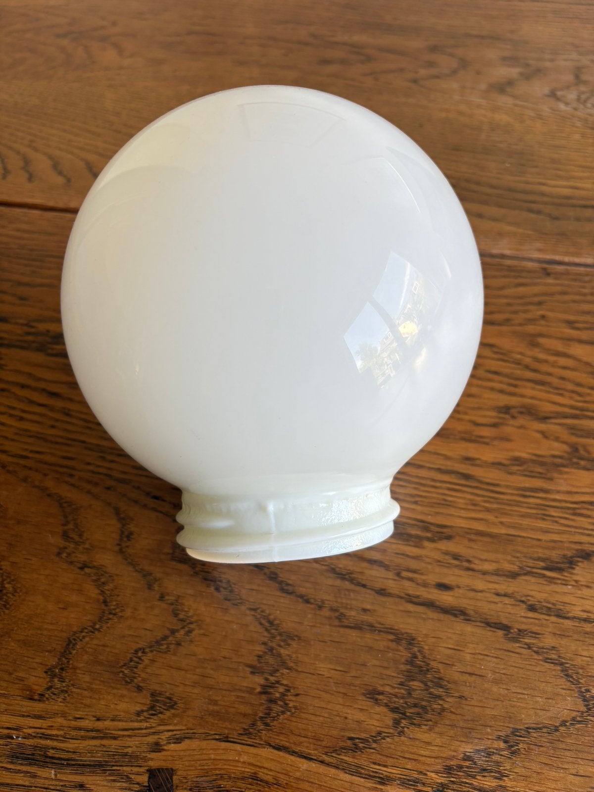 Lampenkap wit glas, Wit, Rond, Nieuw, Ophalen of Verzenden