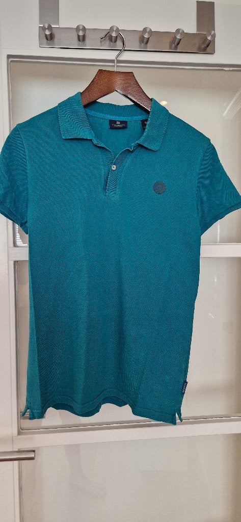 Groene polo Scotch & Soda maat 16, Gebruikt, Ophalen of Verzenden, Shirt of Longsleeve, Scotch & Soda