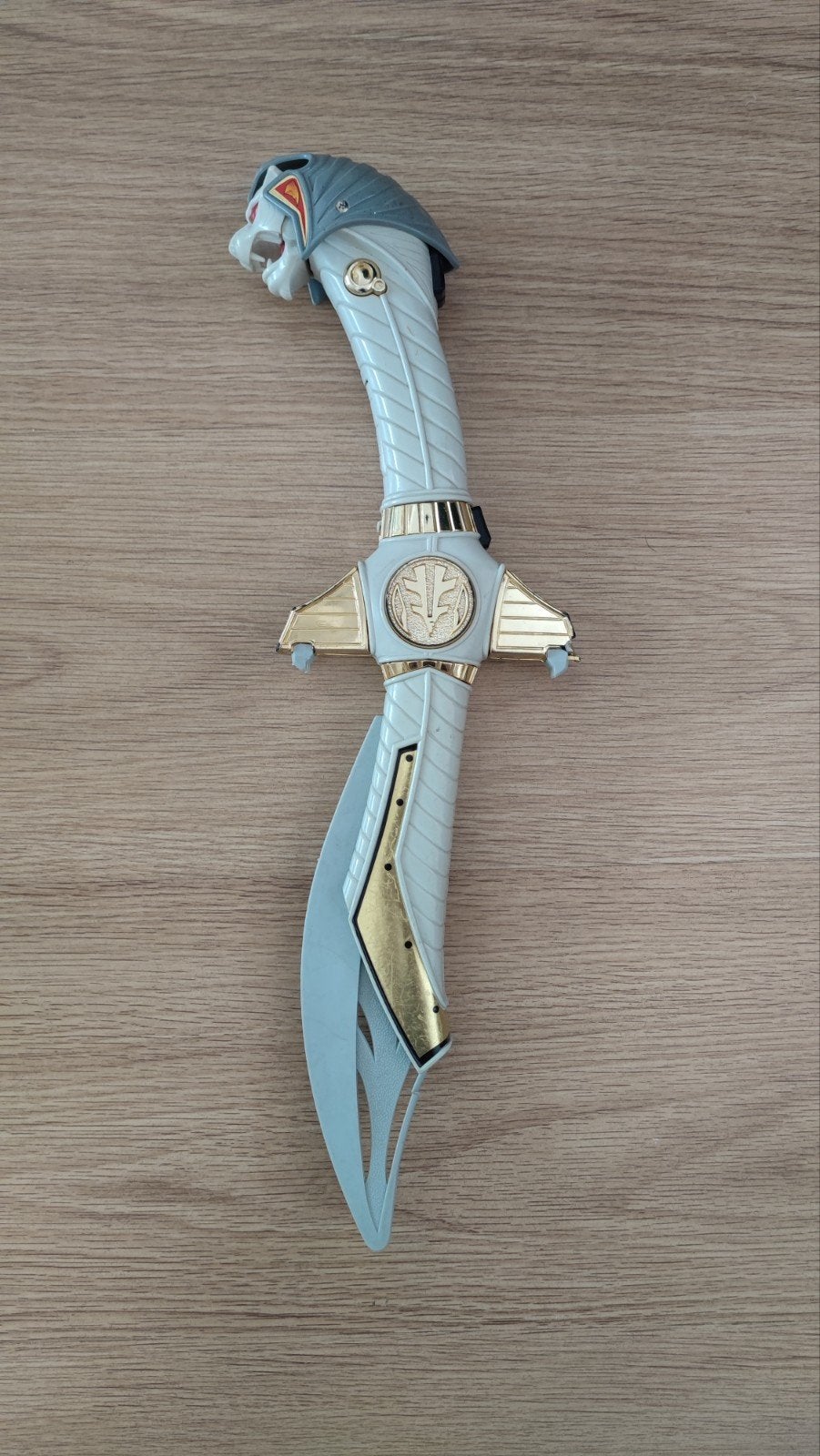 Power Rangers Legacy Saba Sword - White Ranger, Ophalen of Verzenden, Gebruikt