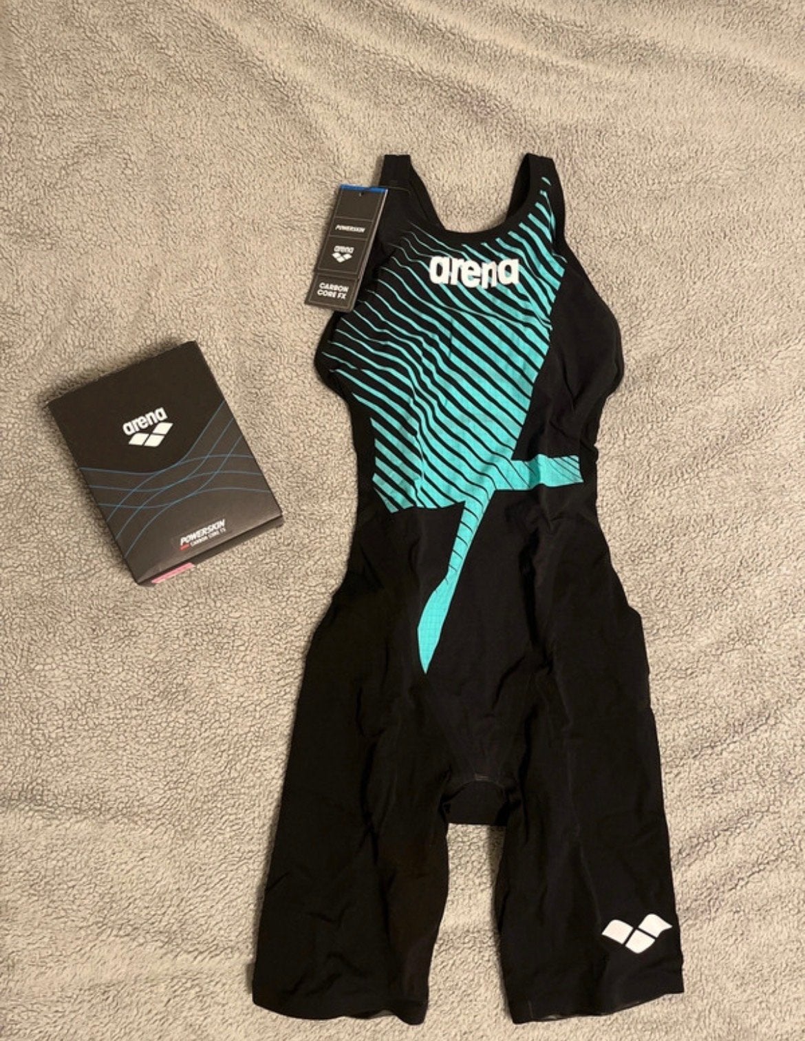Arena Powerskin Carbon Core FX wedstrijdzwempak, Kleding | Dames, Badmode en Zwemkleding, Ophalen of Verzenden, Nieuw, Zwart, Badpak