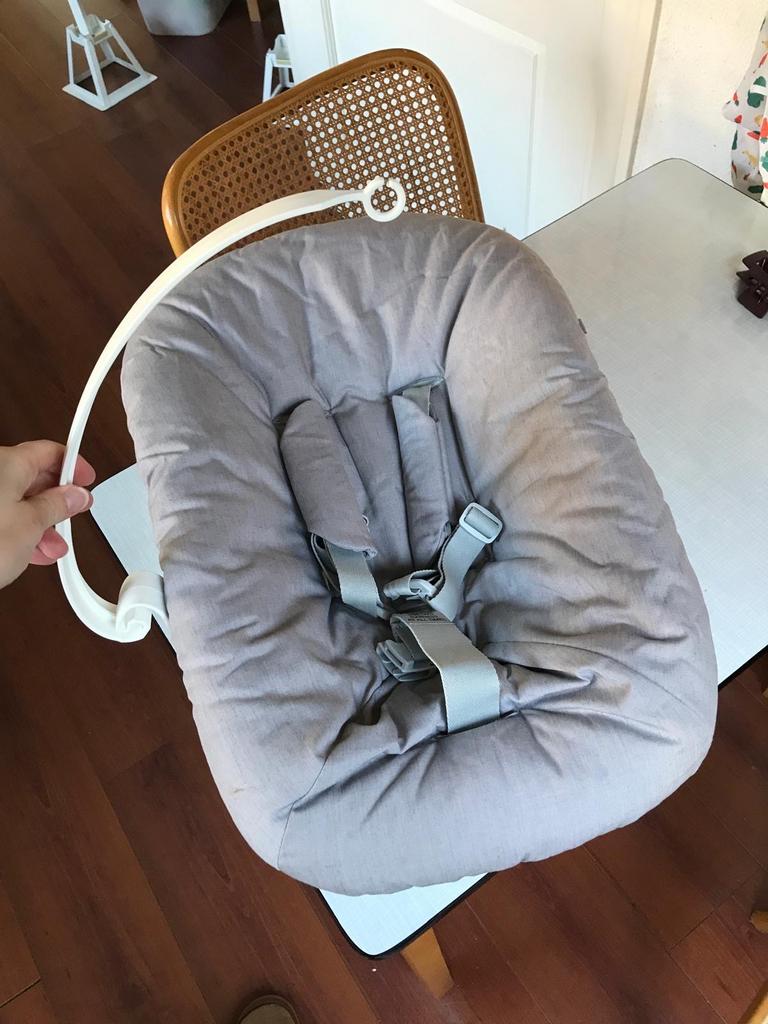 Stokke Tripp Trapp newborn kuipje, Ophalen of Verzenden, Zo goed als nieuw, Meegroeistoel, Gordel(s)