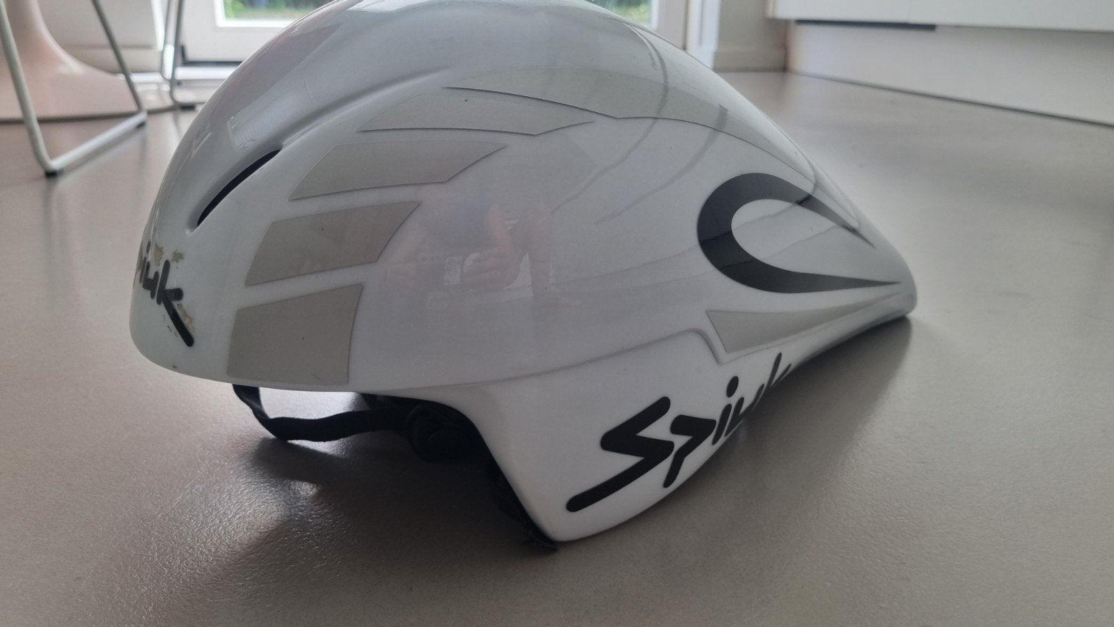 Spiuk Aero Fietshelm - Wit - Maat M/L, Fietsen en Brommers, Ophalen of Verzenden, Gebruikt, Heer of Dame, Spiuk