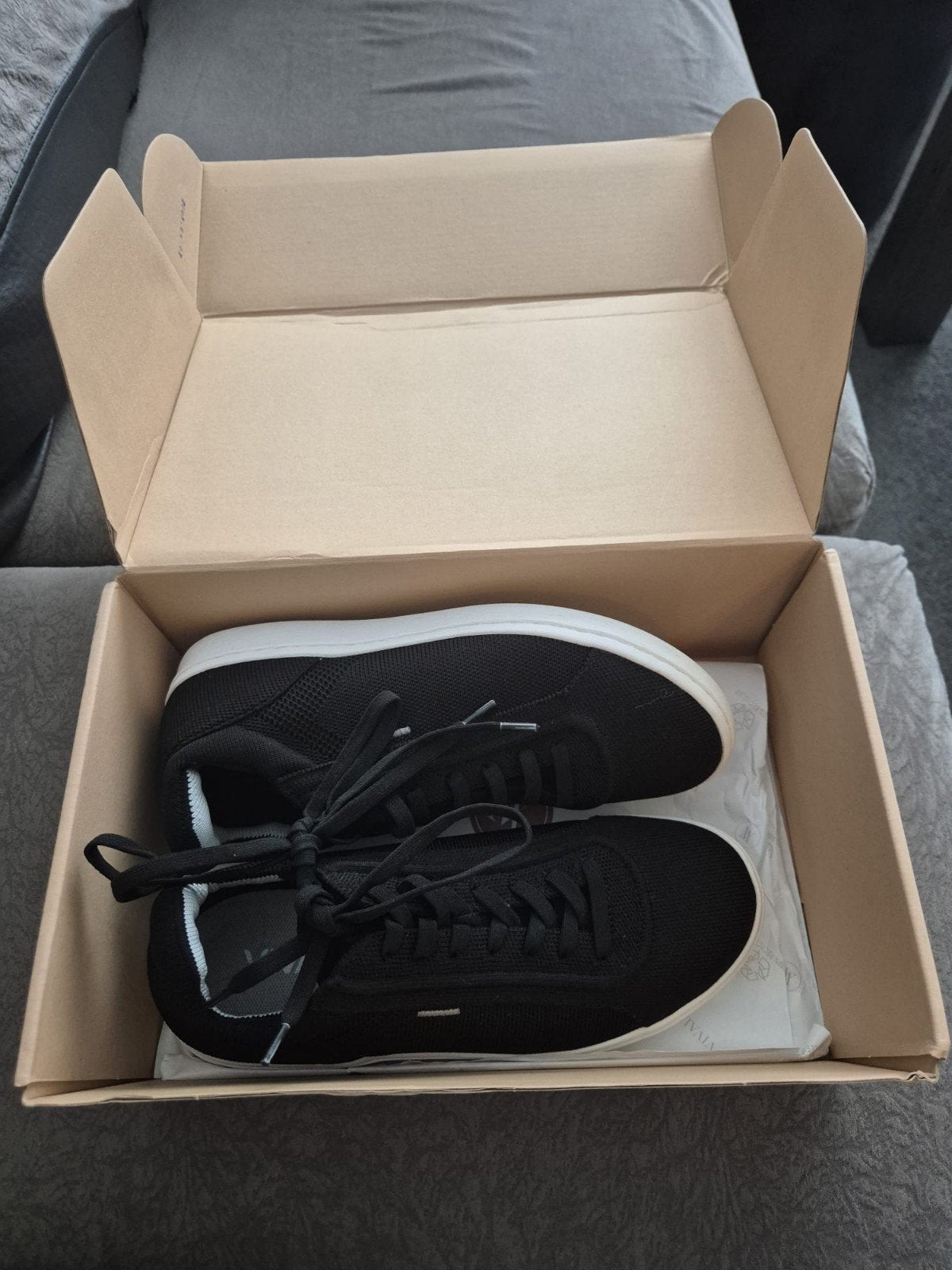 Vivaia Unisex V prime sneakers zwart, Nieuw
