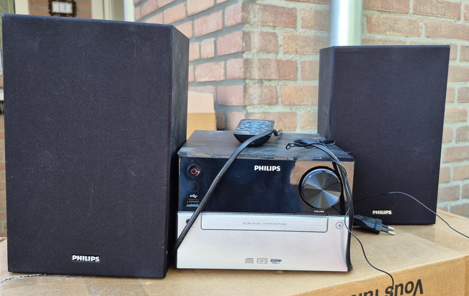 Philips MCM2300/12 Microset met CD-speler en radio, Audio, Tv en Foto, Ophalen of Verzenden