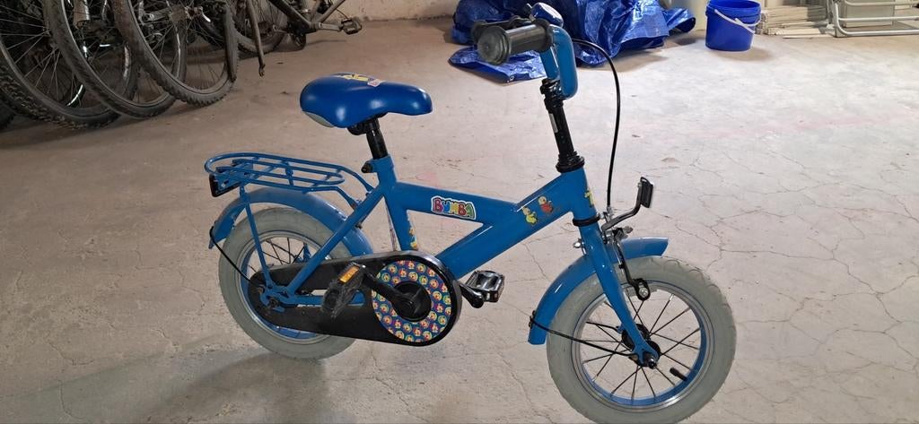 Bumba kinderfiets - Blauw, 12 inch, Ophalen, Terugtraprem, Gebruikt, Bumba