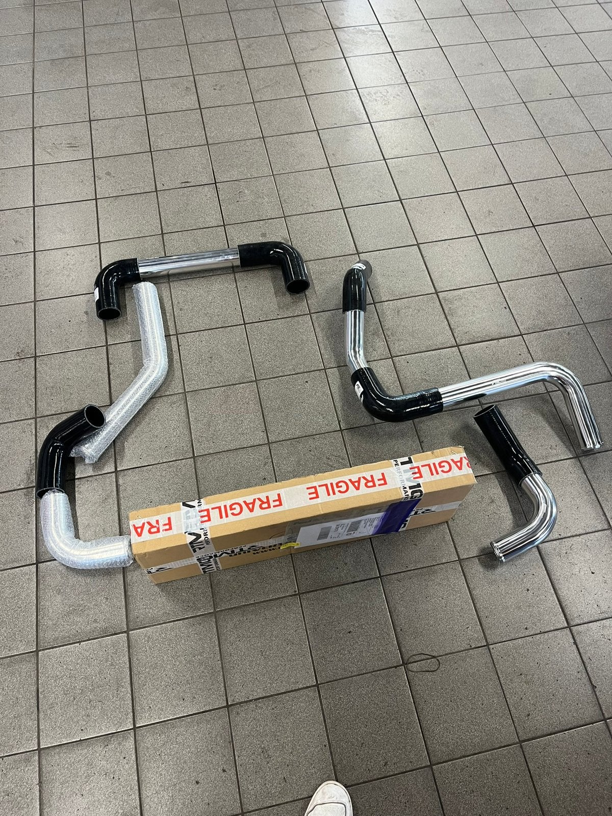RTMG Intercooler + Alu Buizen en Siliconen Slangen + Klemmen, Ophalen, Nieuw