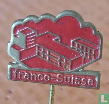 Speldje - Franco-Suisse Fabriek [rood], Verzamelen, Ophalen of Verzenden, Zo goed als nieuw, Merk, Speldje of Pin